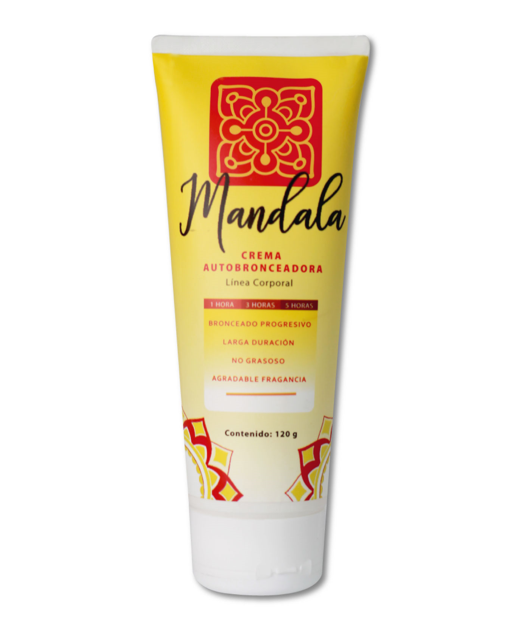 crema autobronceadora mandala
