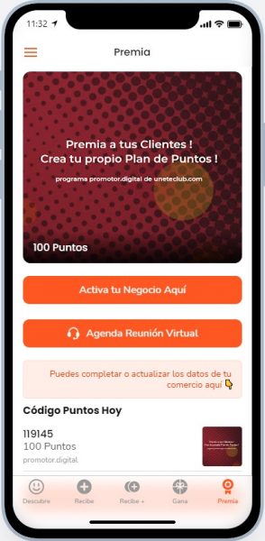 premia a tus clientes uneteclub